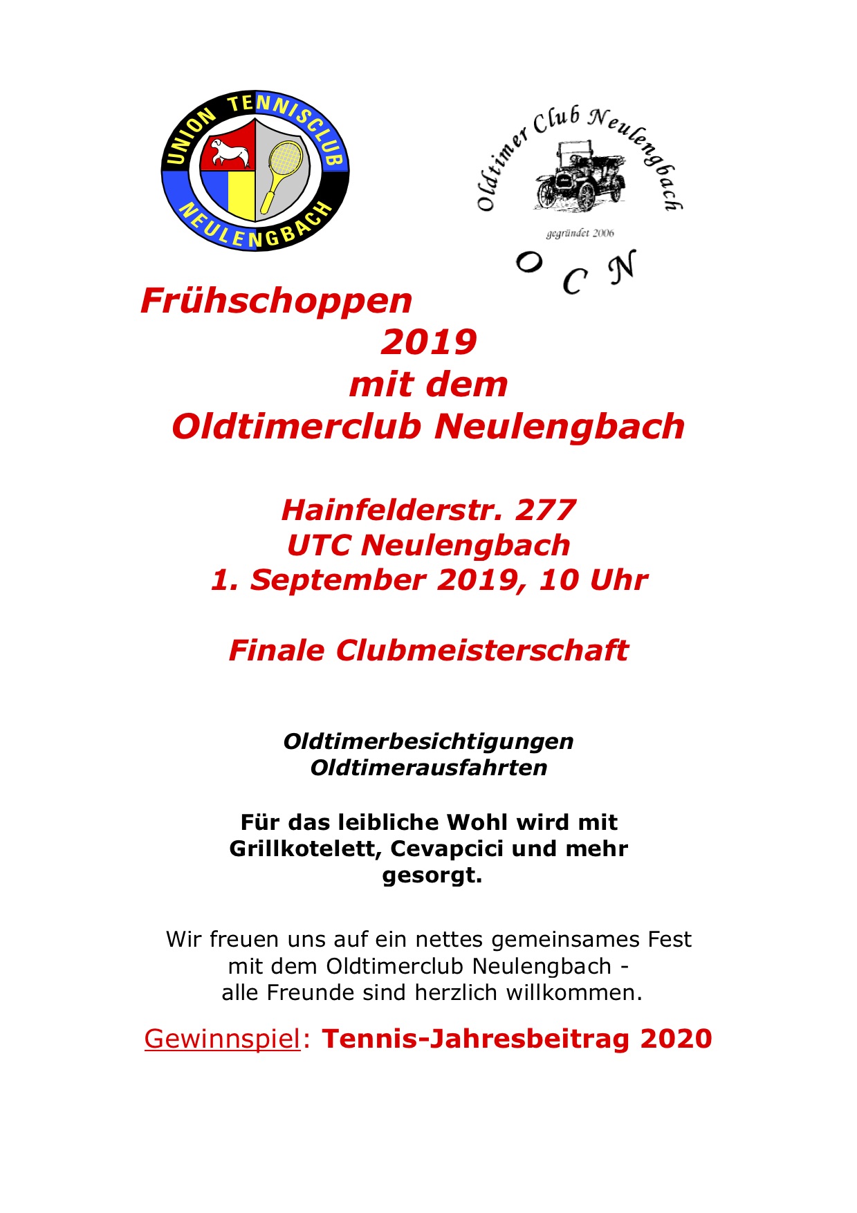 Frühschoppen 2019